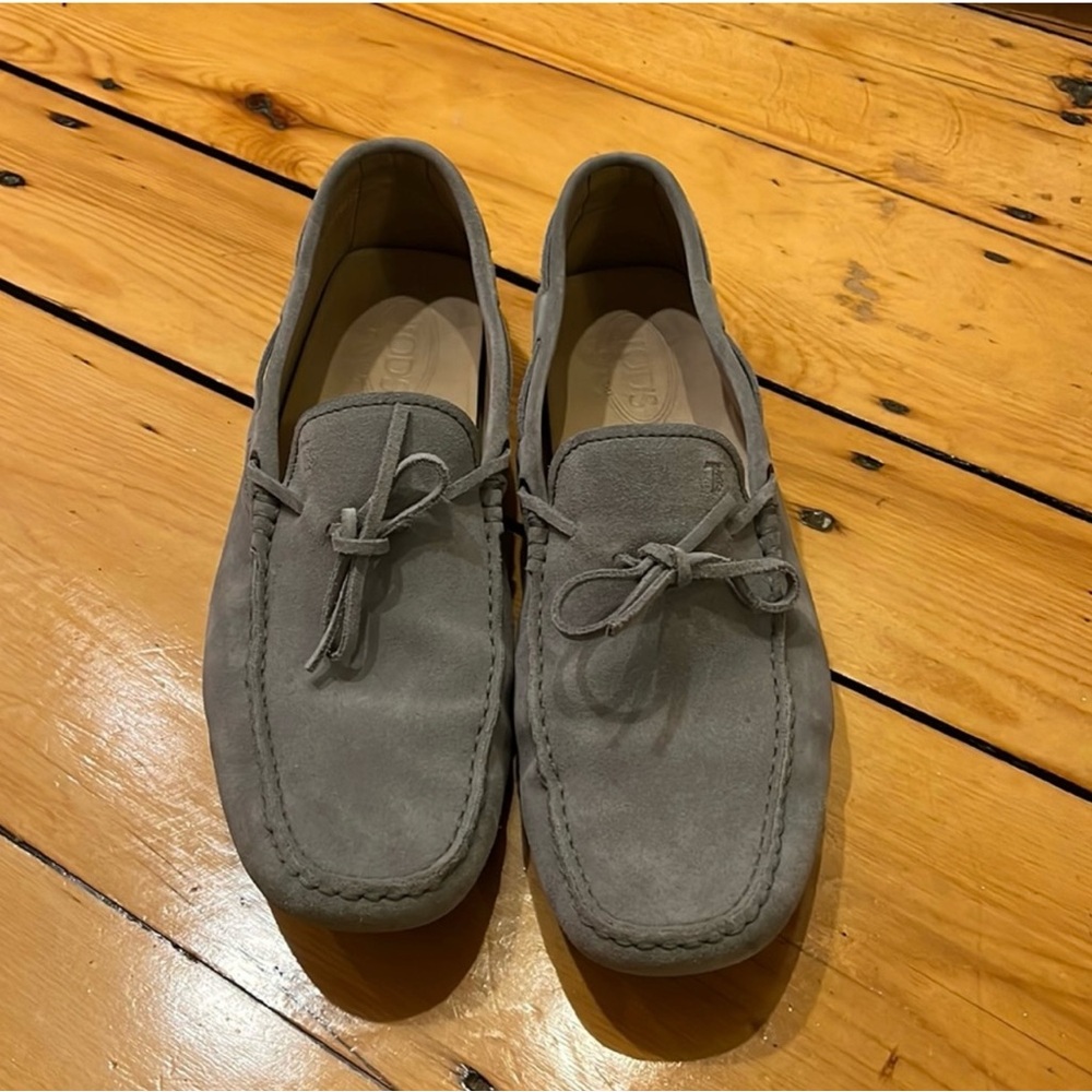 Tod’s Gommino Suede Driving Loafer. Made in Italy. Worn only a couple of times.